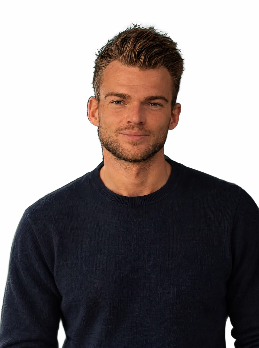 Portrett av Alexander, lege og medeier i Fomu Medical